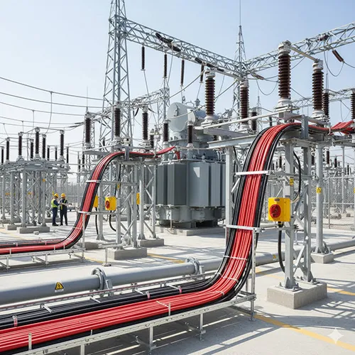 کابل‌های فشار متوسط و قوی